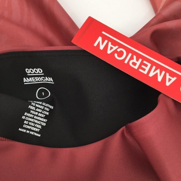 Good American Wild Hibiscus leggings ombre animal print cheetah active new 1 S - Picture 7 of 7